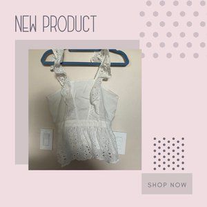 Banana Republic White  Top
